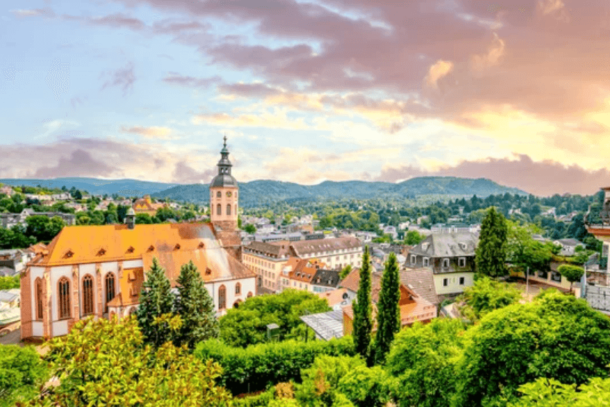 Foto der Innenstadt Baden-Baden